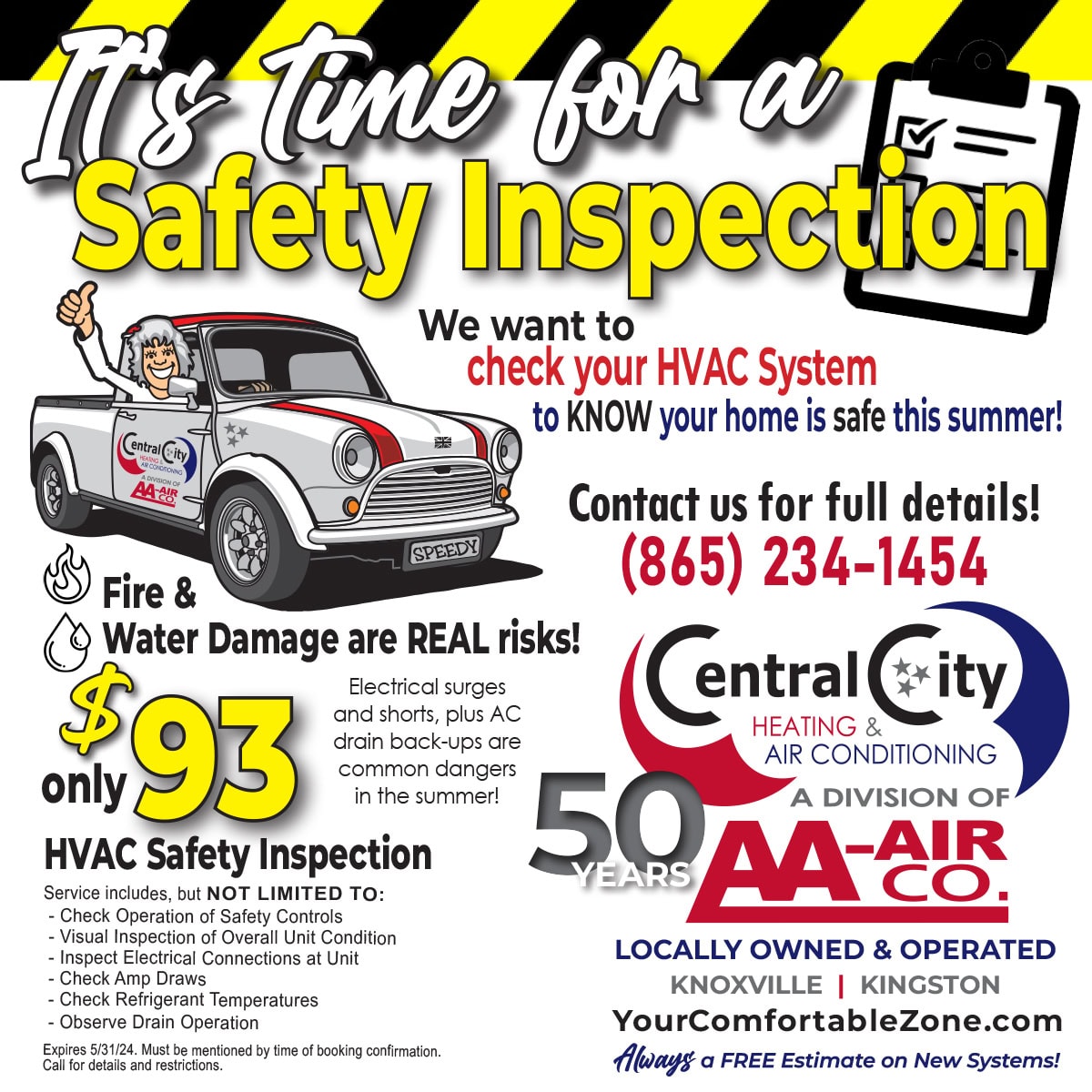 Safety Summer Inspection!