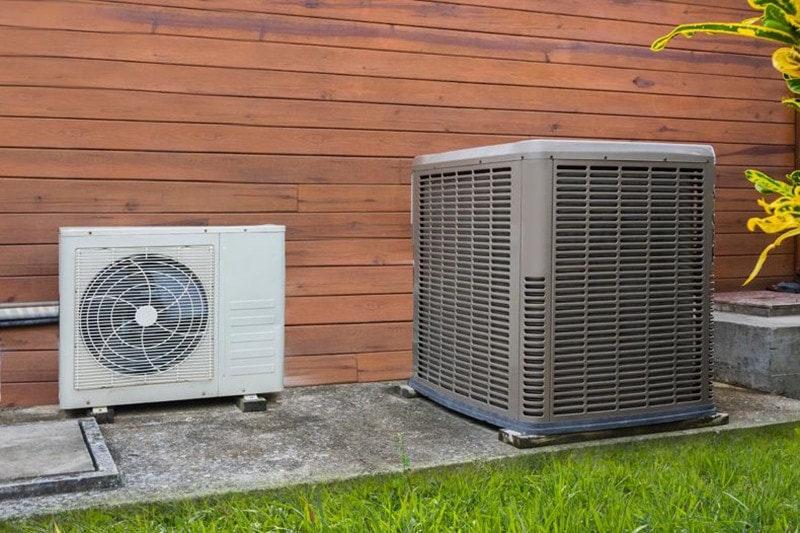 Image of a heat pump. 4 Factors to Consider When Buying a Heat Pump.